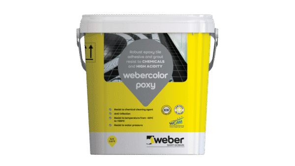 Keo dán gạch Webercolor Poxy