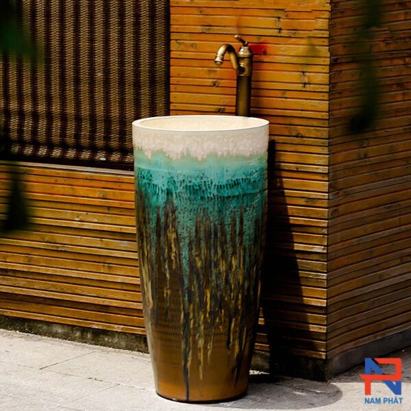 Đôn Chậu Sứ Mỹ Thuật NPSM055