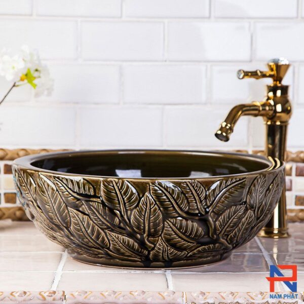 Chậu Sứ Mỹ Thuật NPSM009