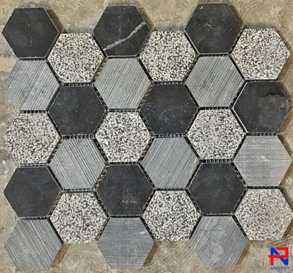 Đá Mosaic Lục Giác DMNP073