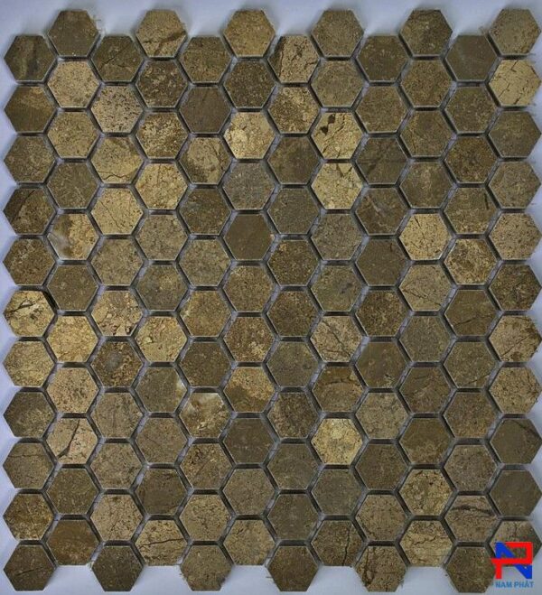 Đá Mosaic Lục Giác DMNP074