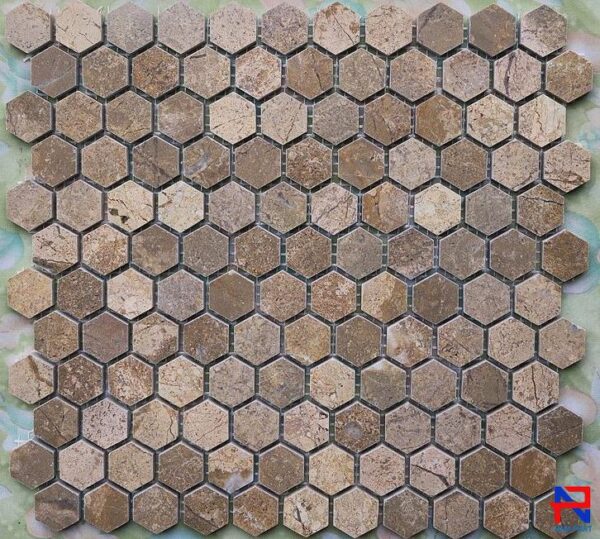 Đá Mosaic Lục Giác DMNP075