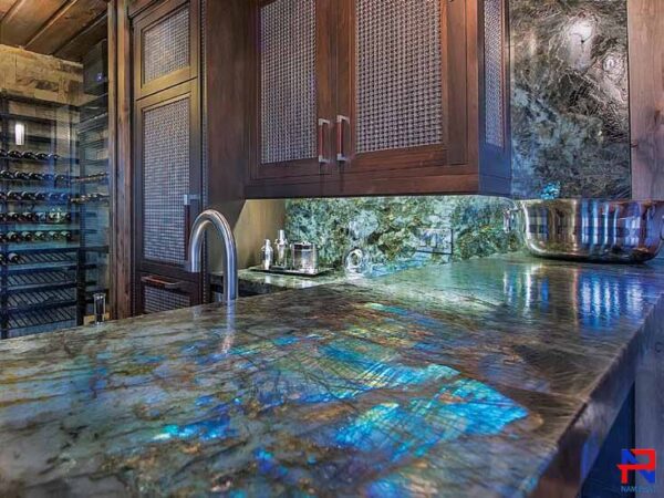Đá bàn bếp Granite Blue Jade NPB004