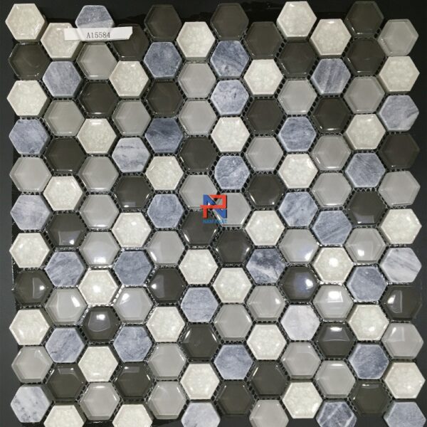 Gạch Mosaic Lục Giác MLG007