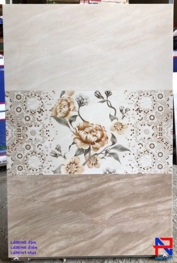 Gạch men bóng ốp tường nhà vệ sinh kích thước 30x60 - NPNT002