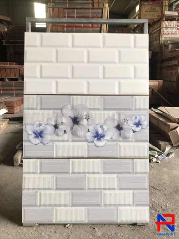 Gạch men bóng ốp tường nhà vệ sinh kích thước 30x60 - NPNT019