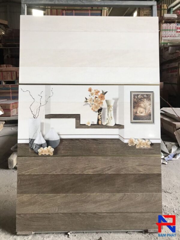 Gạch men bóng ốp tường nhà vệ sinh kích thước 30x60 - NPNT011