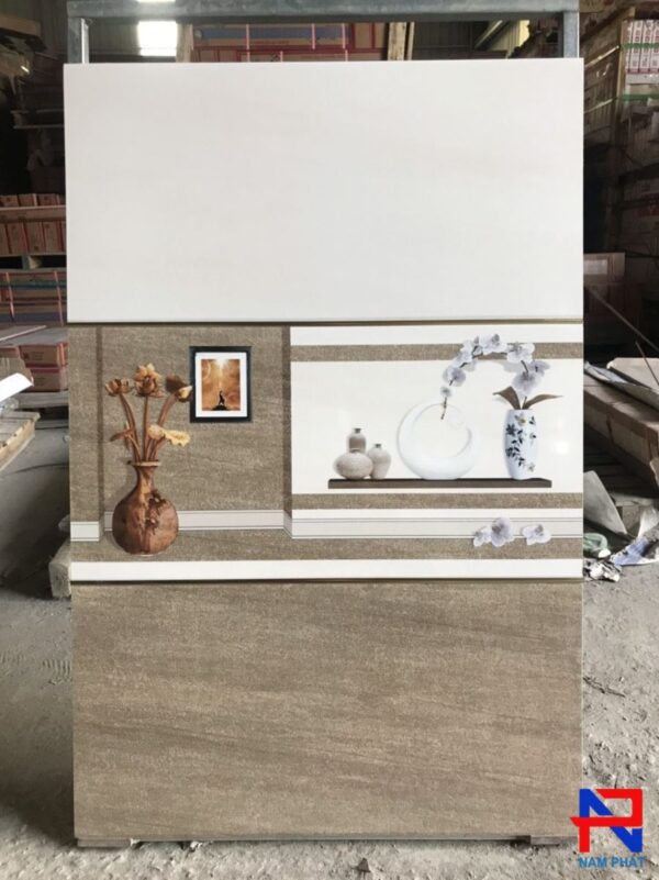 Gạch men bóng ốp tường nhà vệ sinh kích thước 30x60 - NPNT001