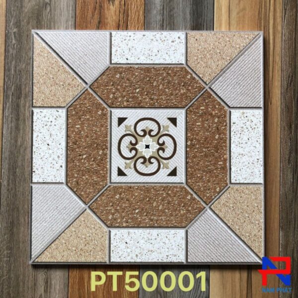 Gạch chống trơn lát sân vườn 50x50cm-PT50001