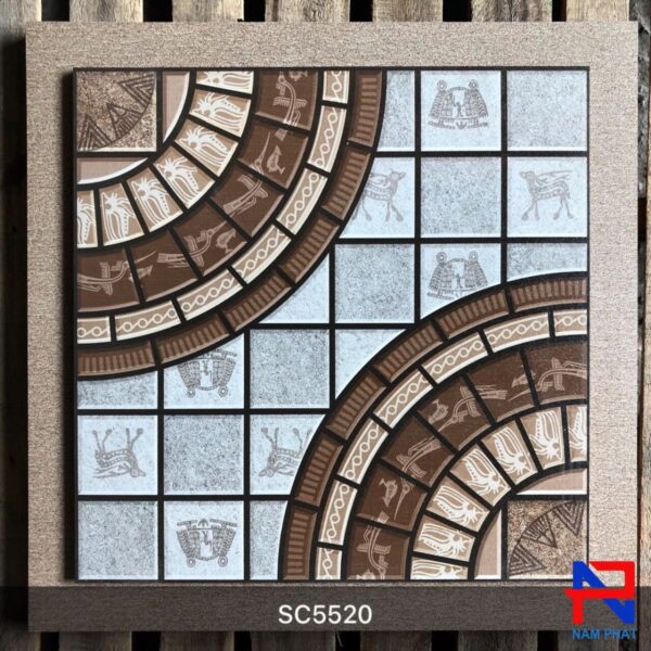 Gạch chống trơn lát sân vườn 50x50cm-SC5520