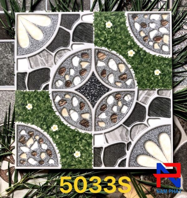 Gạch chống trơn lát sân vườn 50x50cm 5033S