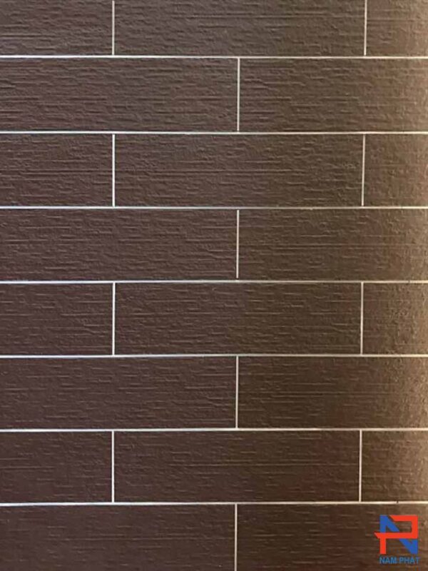 Gạch Thẻ Ngoại Thất Ốp Tường Trung Quốc 15x60cm Cafe