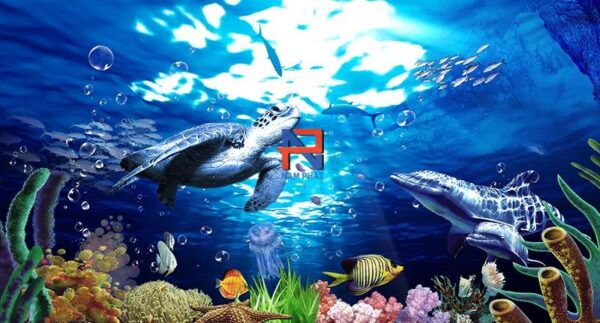 Gạch Tranh 3D Biển - Đại Dương BGT3D010