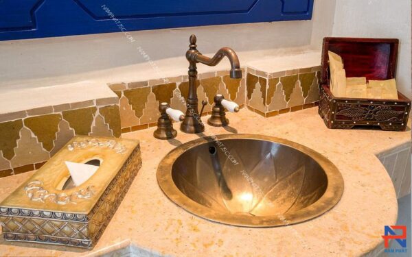 Lavabo Bằng Đồng Thau NPLD005