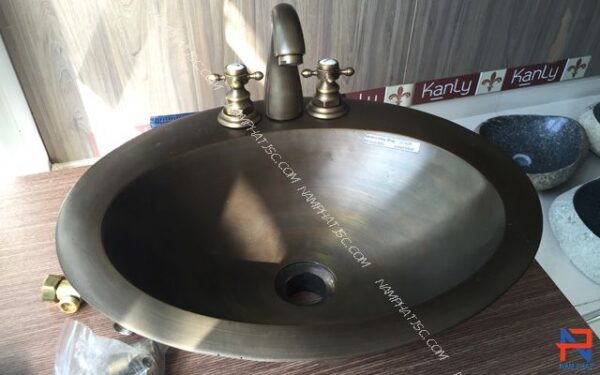 Lavabo Bằng Đồng Thau NPLD008