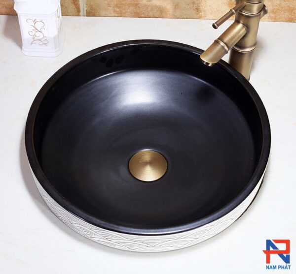 Chậu Sứ Mỹ Thuật Cao Cấp NPSM043