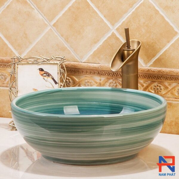 Chậu Sứ Mỹ Thuật Cao Cấp NPSM051