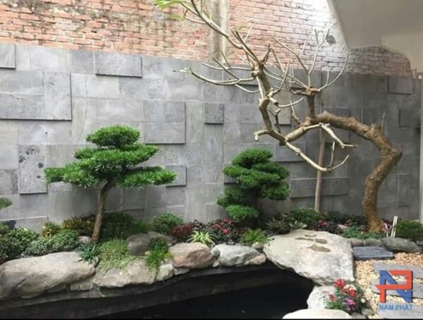 Tổng hợp các mẫu đá ong xám ốp tường